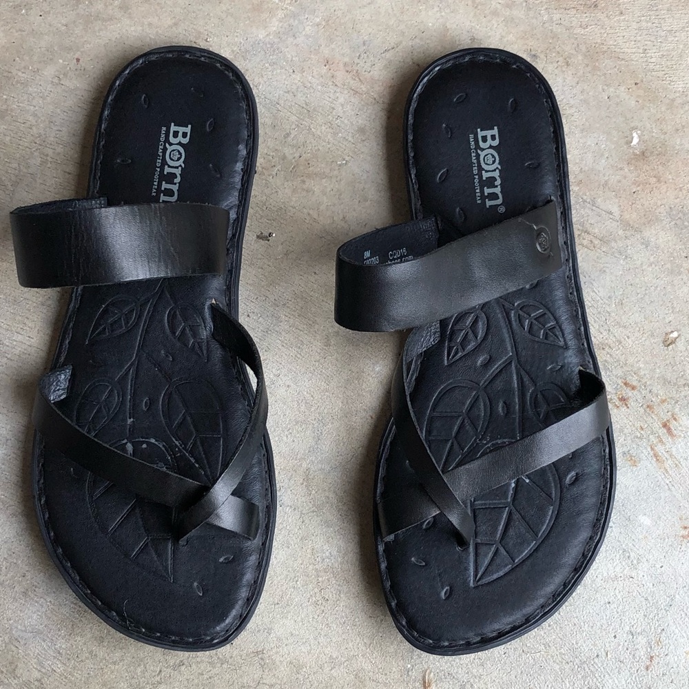 Women’s black born sandals
